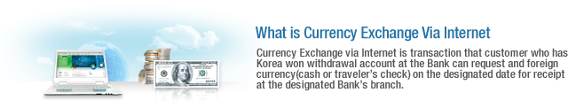 What is Currency Exchange via Internet