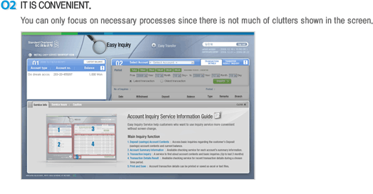 02 IT IS CONVENIENT. You can only focus on necessary processes since there is not much of clutters shown in the screen.