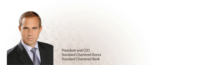 President and CEO Standard Chartered Korea Standard Chartered Bank Richard Hill