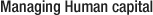 Managing Human capital
